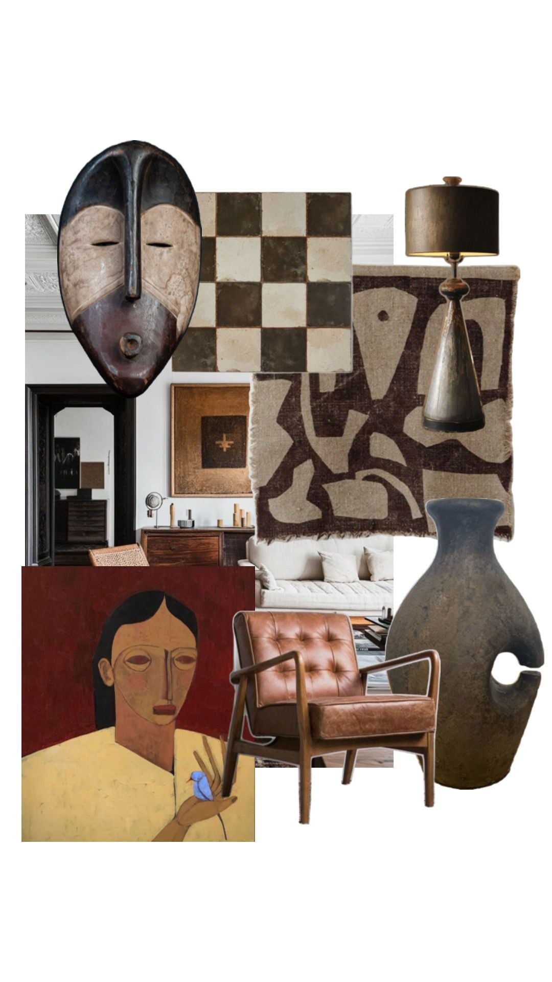 How to Style Sculptural Vases: A Mood Board Guide by Studio by Ferni